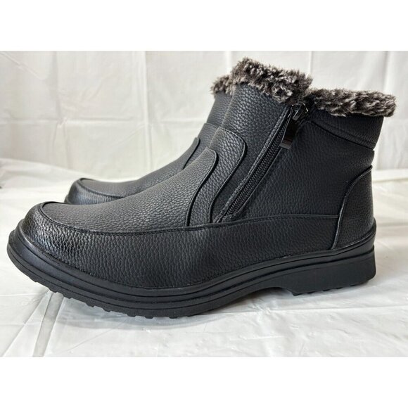 Enzo Romeo RU2N Winter Cold Weather Snow Boots Fleece Lining Size 8.5 - Picture 4 of 12